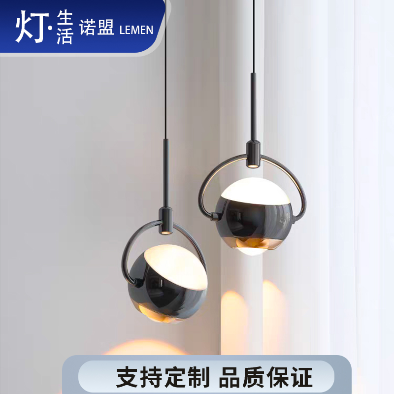 升降氛围吊灯玄关卧室客厅服装店小吊灯餐厅轻奢高档新款