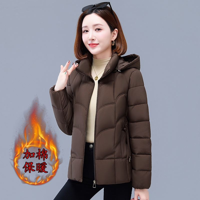 短款棉衣棉服女士冬季2025年新款时尚妈妈装显瘦棉衣外套加厚棉袄