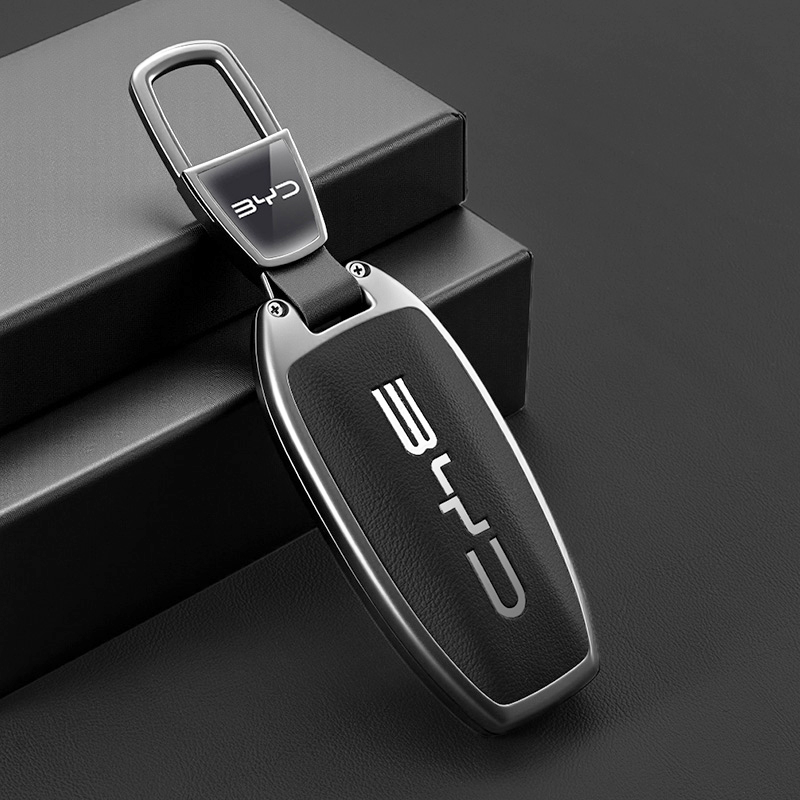 21款比亚迪汉ev钥匙套秦pro宋max唐dm宋plusev汽车用品改装壳包扣