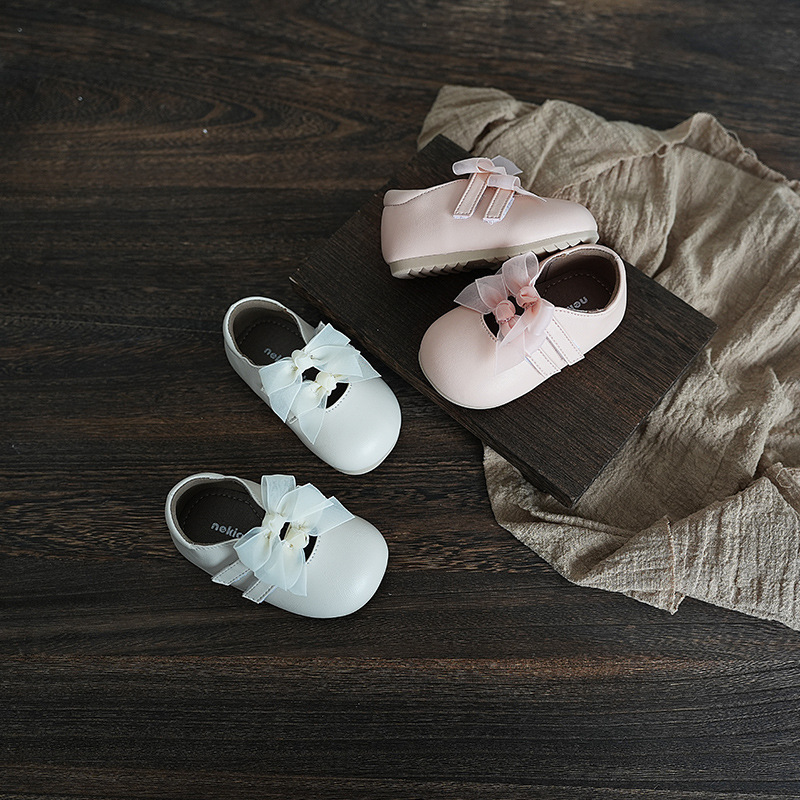 756女小童宝宝公主鞋韩风秋季软底防滑小皮鞋婴儿玛丽珍鞋学步鞋