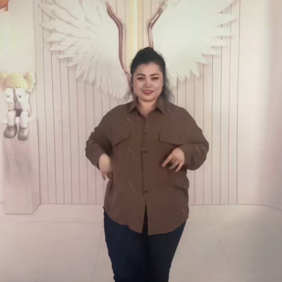 胖美女大码女装衬衣02号 kopta