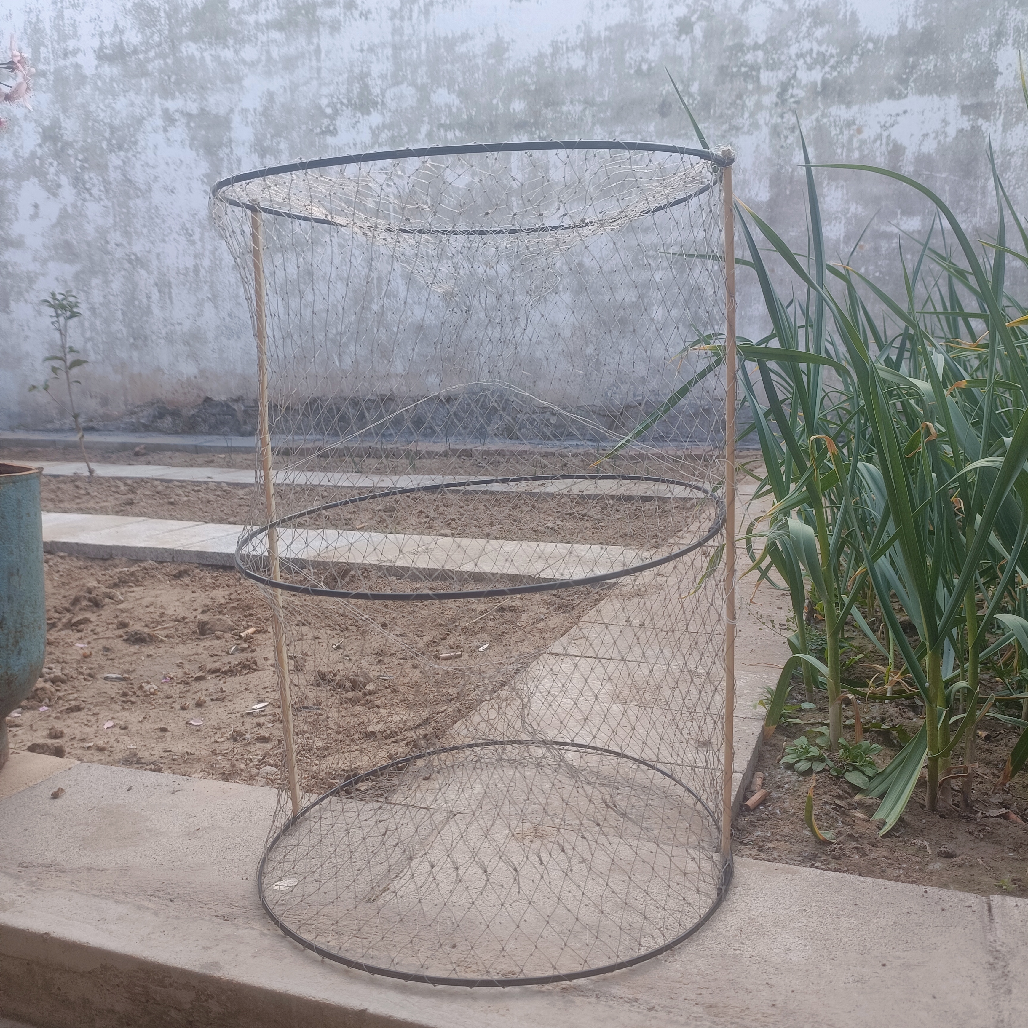 4进3四季通用花篮塑钢圈竹称鲫鲤草黑专用一件11个（规格36*48）