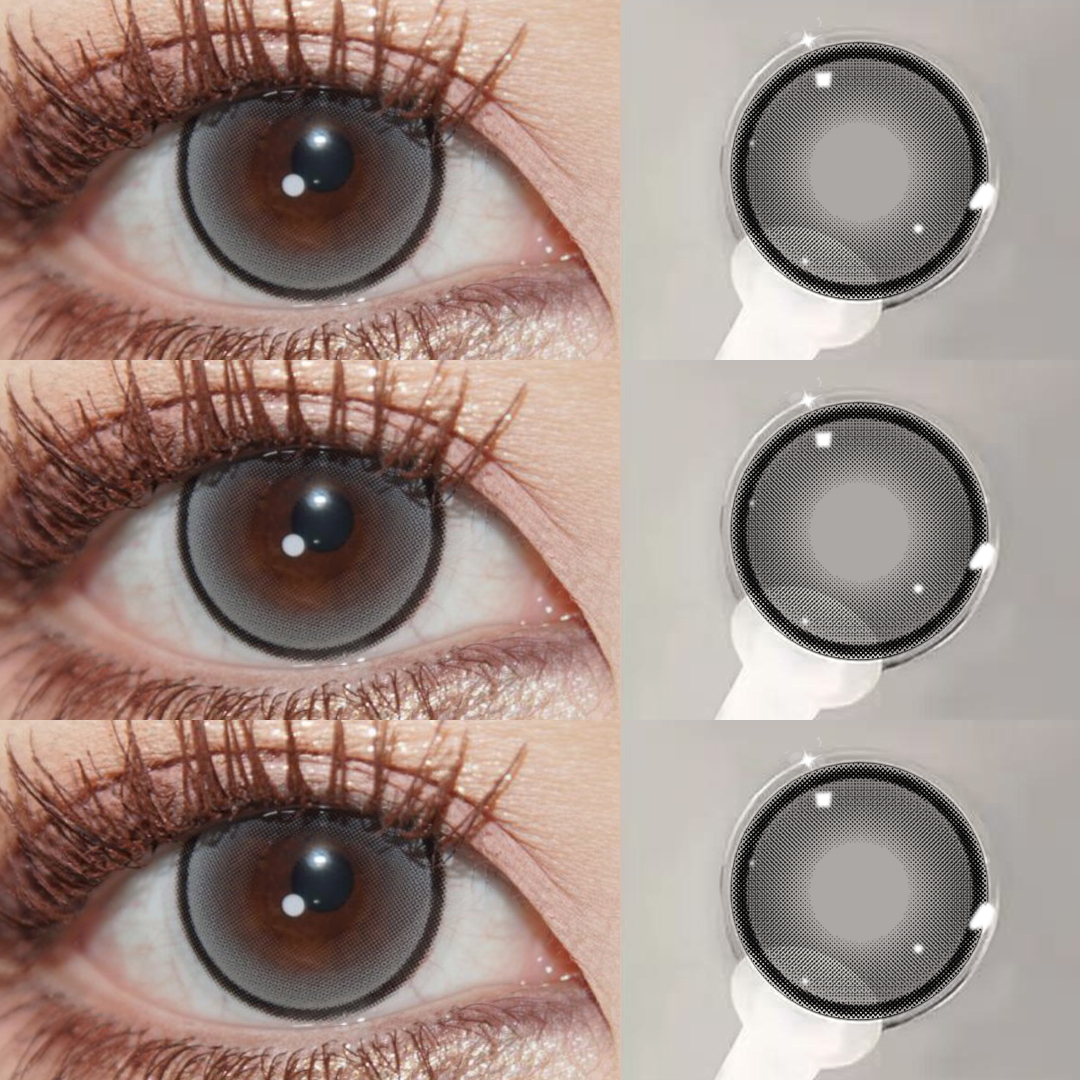 比熊啵啵欧巴兰美瞳半年抛自然水润大直径隐形眼镜dp