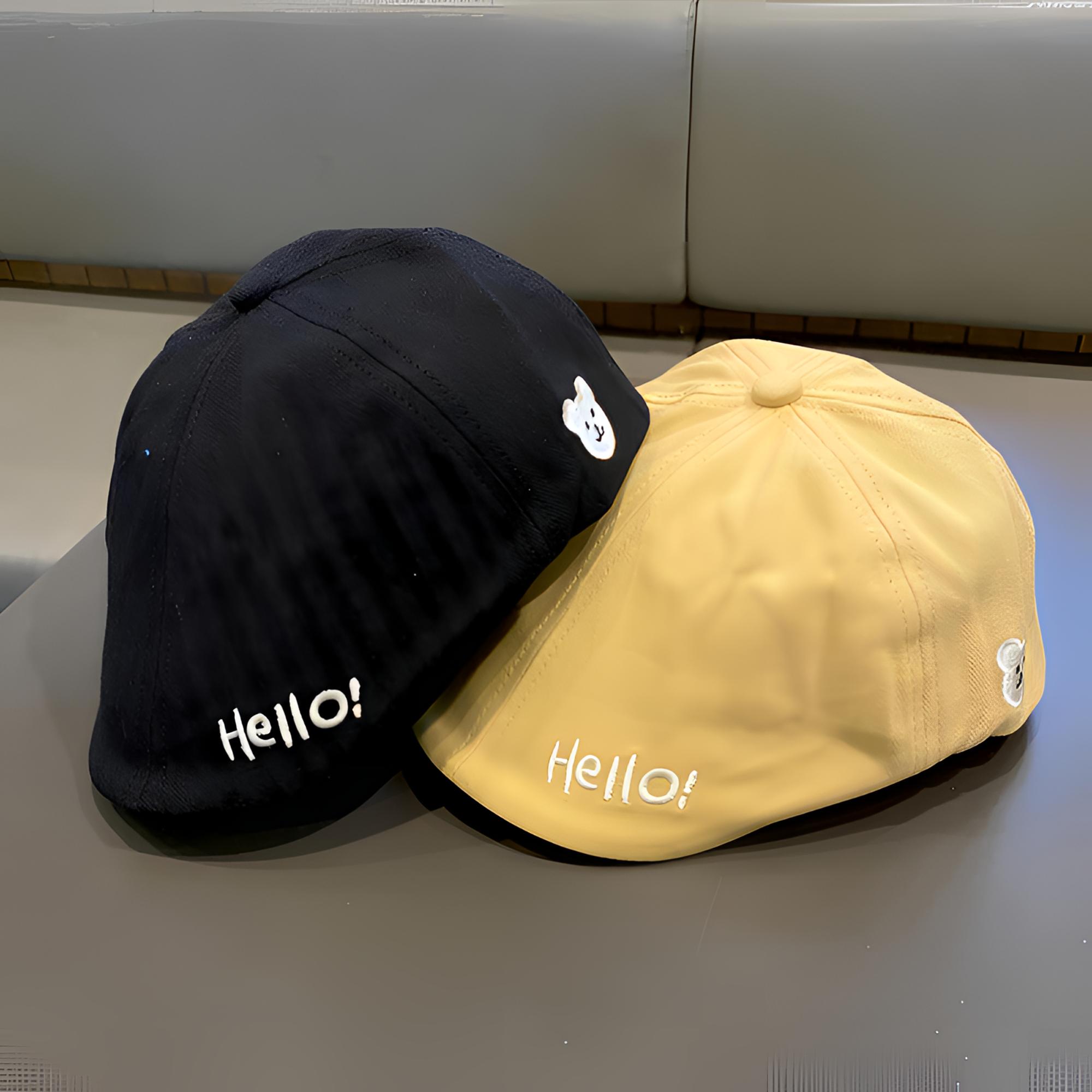 儿童帽子男孩时尚帅气百搭贝雷帽韩版潮前进帽女童宝宝休闲鸭舌帽