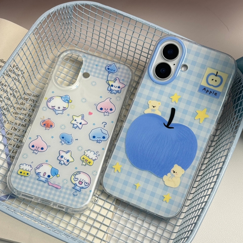 奥菲顿可爱古早萌物适用iPhone1615大孔手机壳华为vivo小米oppo套