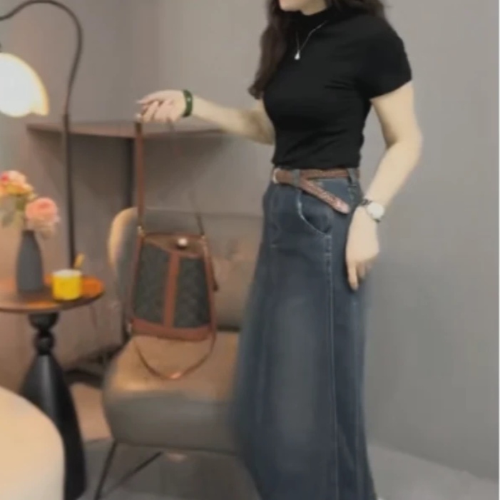 新款时尚洋气精品百搭女装F4266