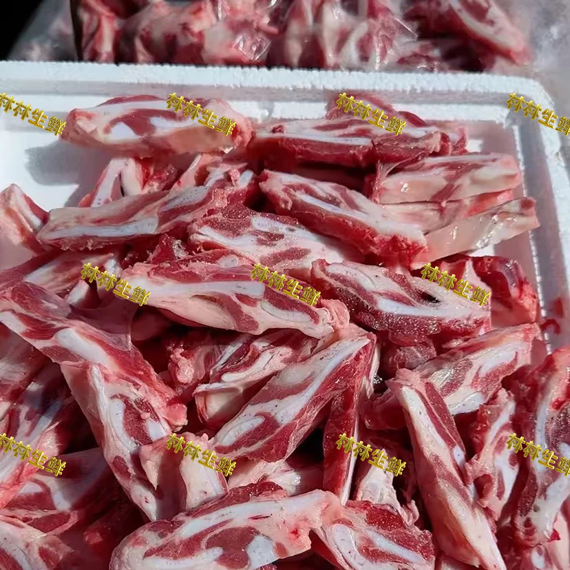猪脆骨新鲜-猪喉骨脆骨免切可穿串批发商用烧烤食材生鲜猪软骨