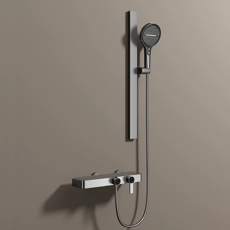 【顺丰包邮】简易无顶喷增压全铜分体式家用卫浴淋浴花洒喷头全套