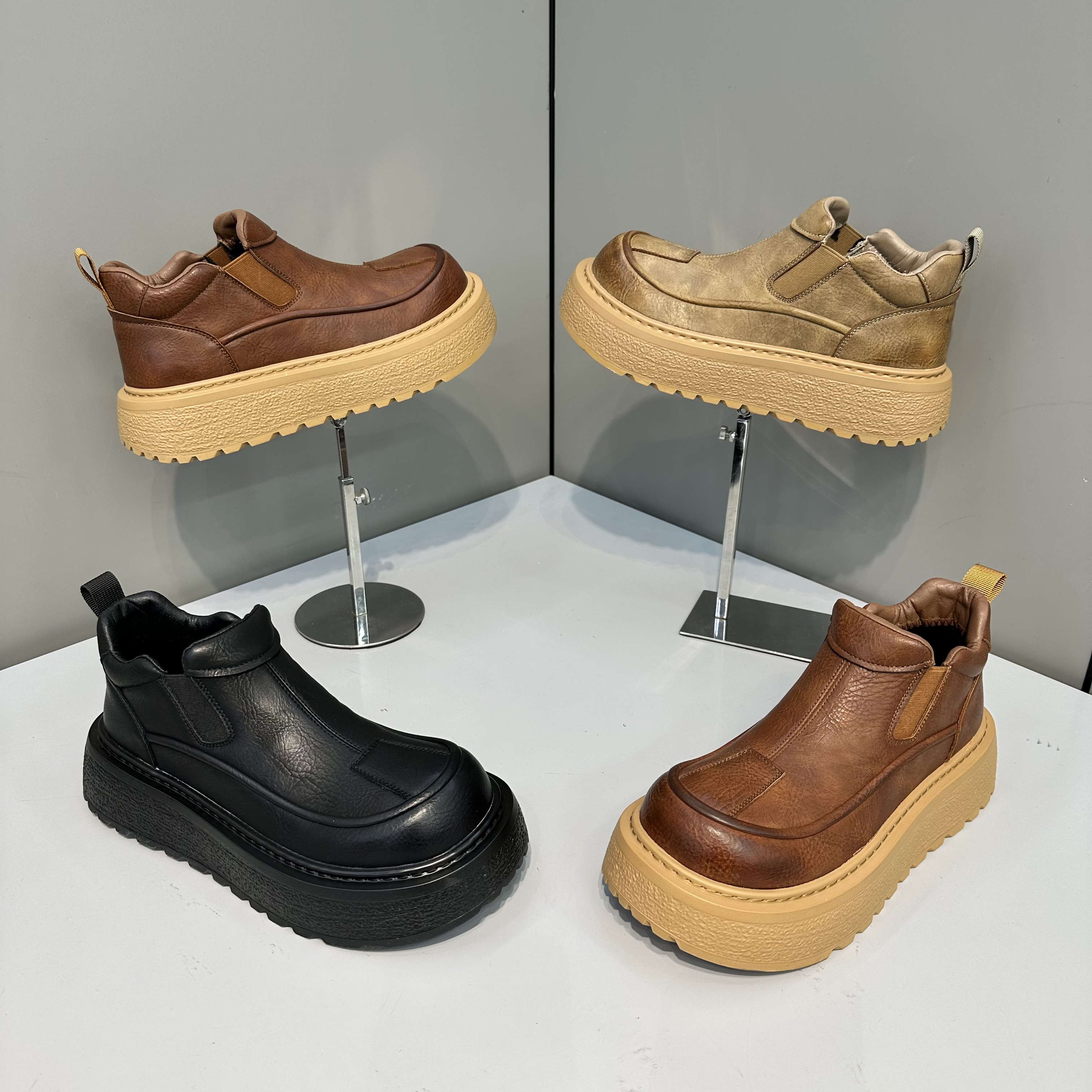 欧洲站秋冬男士舒适日常休闲百搭个性单棉同款加厚潮男必备潮鞋