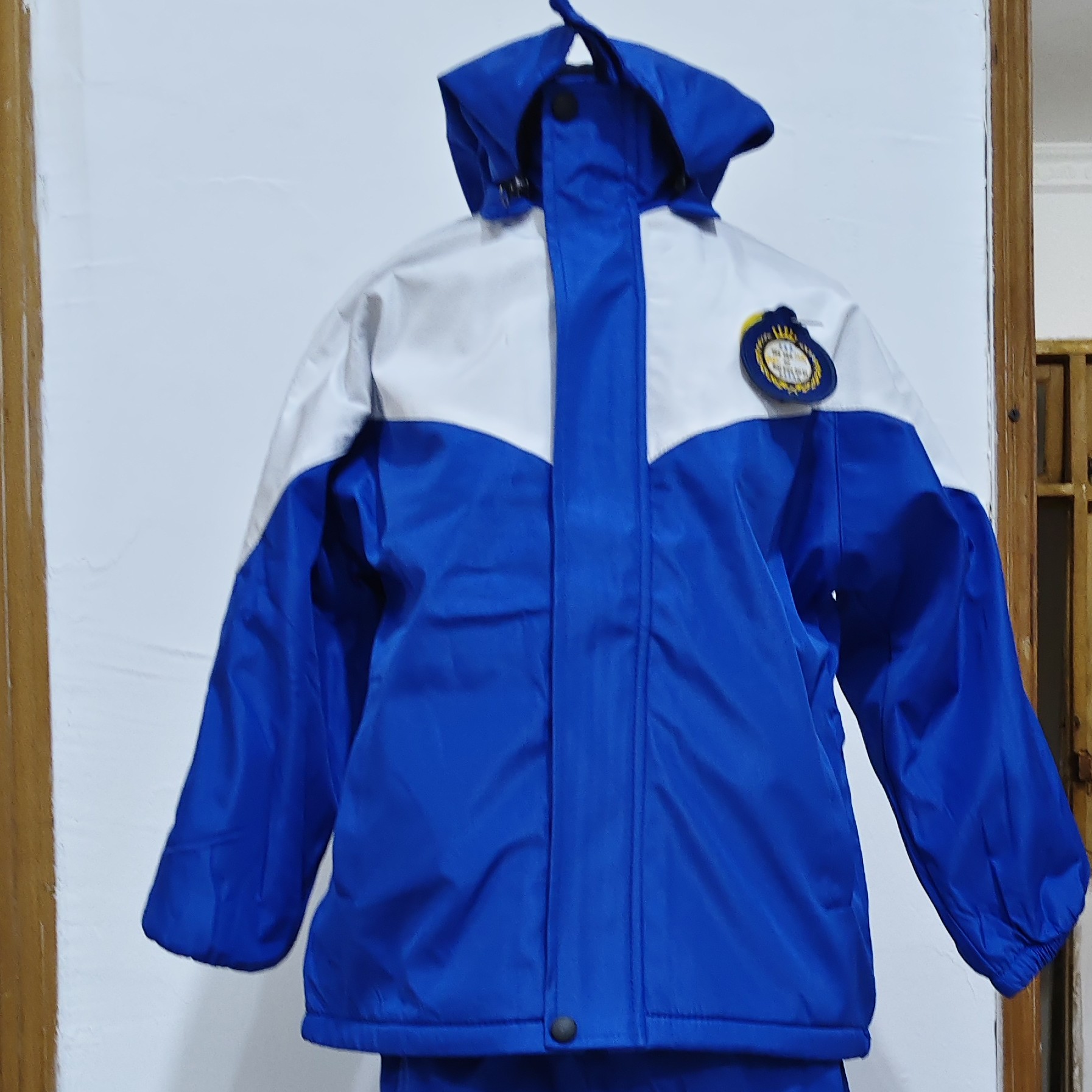 校服儿童冬装棉衣小学加绒