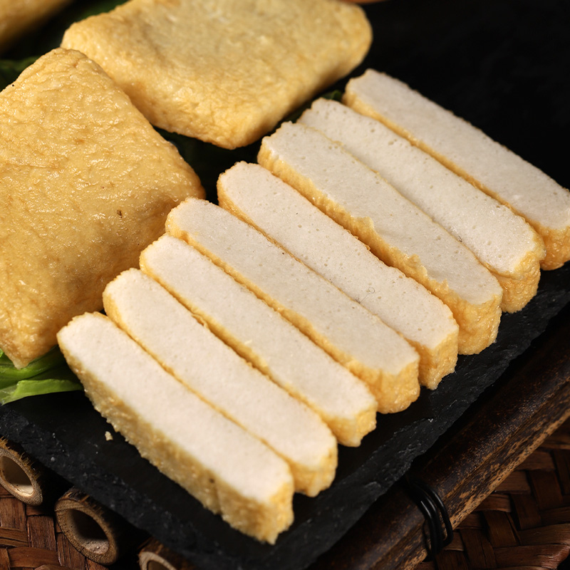 温州口味鱼豆腐酒店餐饮商用食材火锅烧烤食材福建美食小吃