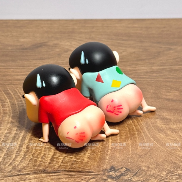 有空商店挨揍小新emo小新可爱卡通玩具女孩装饰摆件创意摆设