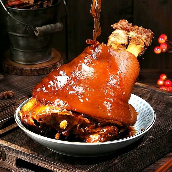 【整只肘子】卤熏整只猪肘子卤味熟食猪肘子酱卤猪肘下酒菜开袋即食