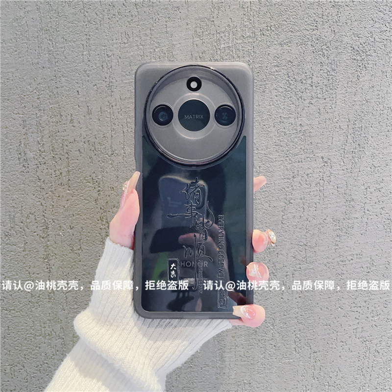 （荣耀X60系列）金属镜框适用荣耀X60/荣耀X60Pro/X60i手机壳保护潮