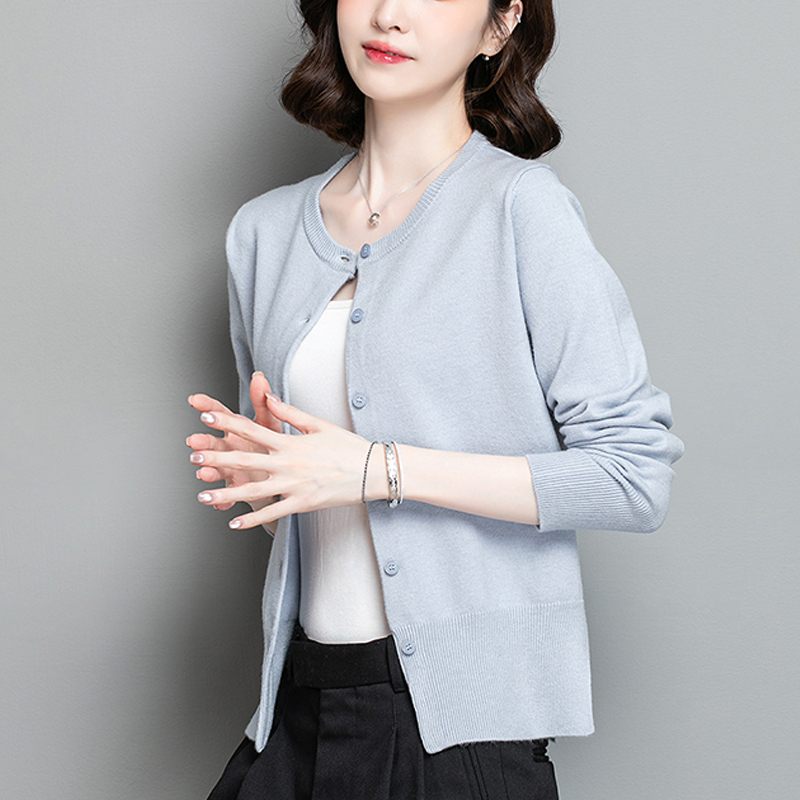 正品新款品牌女装针织秋冬时尚百搭毛衣2025秋季开衫小外套