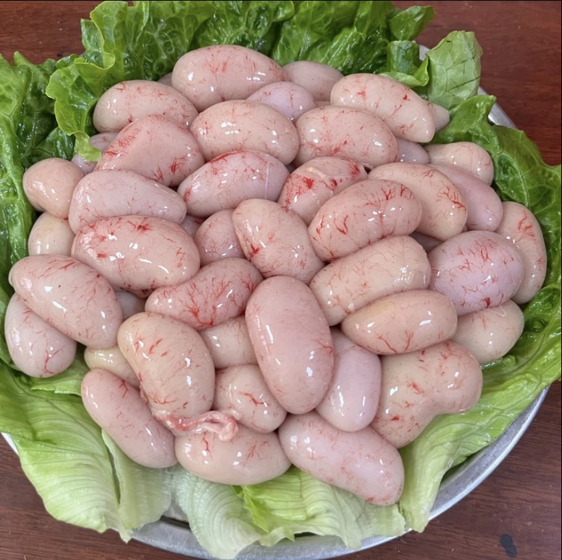 顺丰包邮鸡腰子新鲜农家散养土公鸡腰子鸡睾丸鸡肾鸡春子商用批发