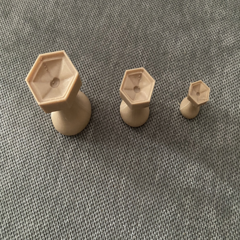 传统泥塑宝盖甲模具大中小