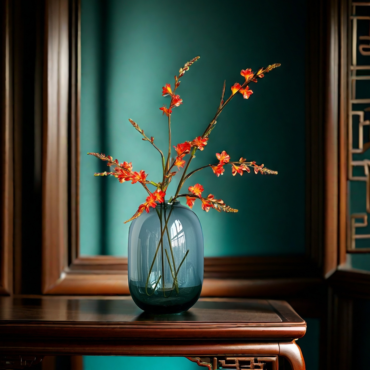 尾货清仓合集现代简约北欧风玻璃花瓶客厅卧室茶几仿真花成品套餐