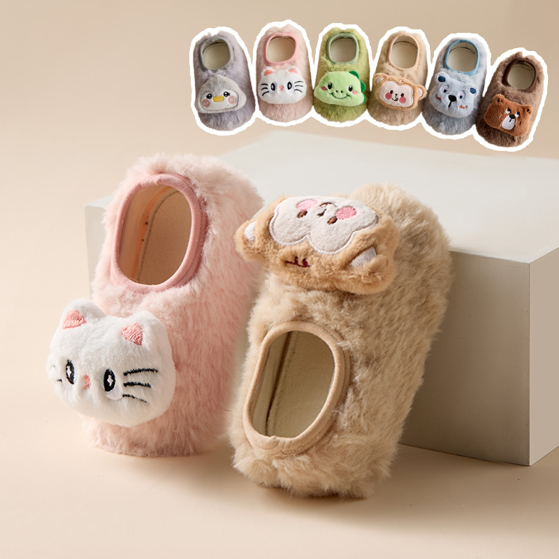 儿童地板袜居家室内宝宝地板鞋袜防滑软底亲子秋冬加厚款男女袜套