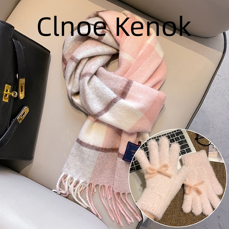 纯羊毛围巾女生围脖冬季羊绒送女朋友闺蜜妈妈生日礼物跨新年礼物