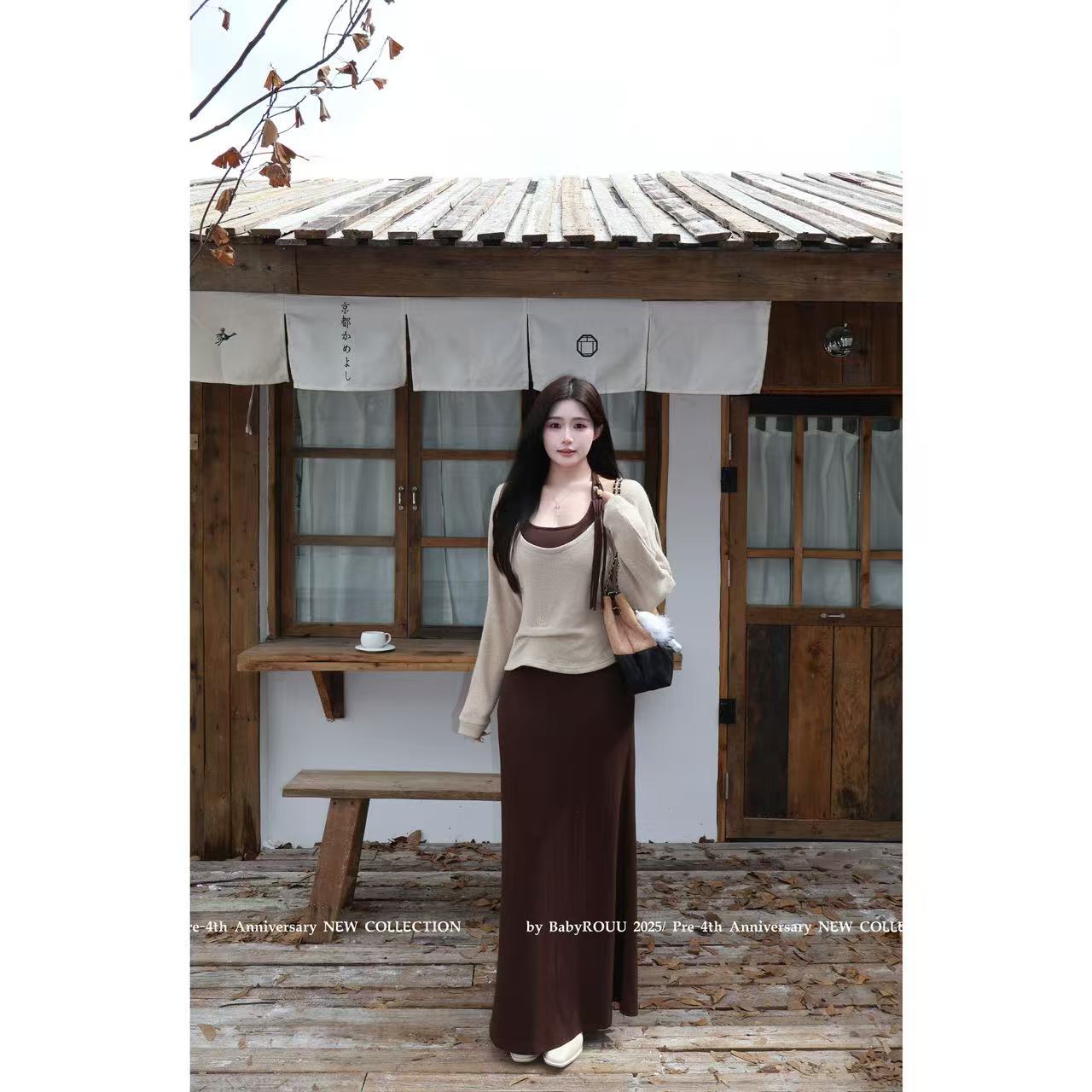 【现货】【可颂裙】温与柔日式纯欲风裙装慵懒风时尚套装