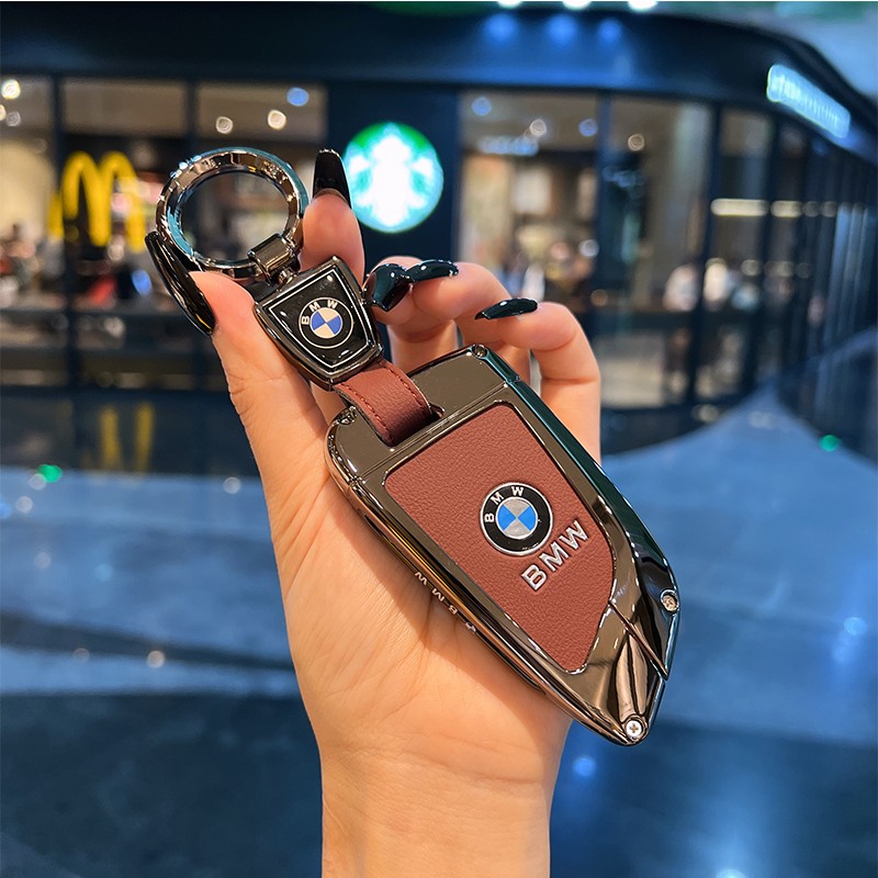 适用宝马钥匙套5系3系x3壳x5扣x1汽车三系刀锋五系i3/530/325li包