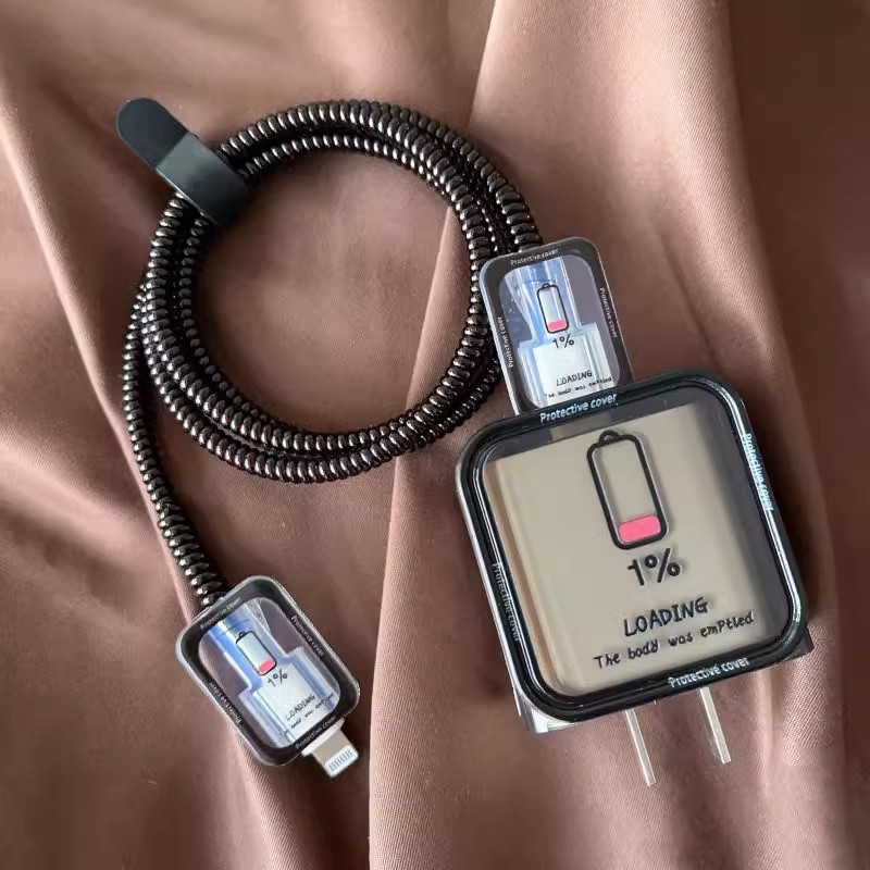 苹果充电器保护套15pm数据线保护套数据线防断裂16pro充电器保护