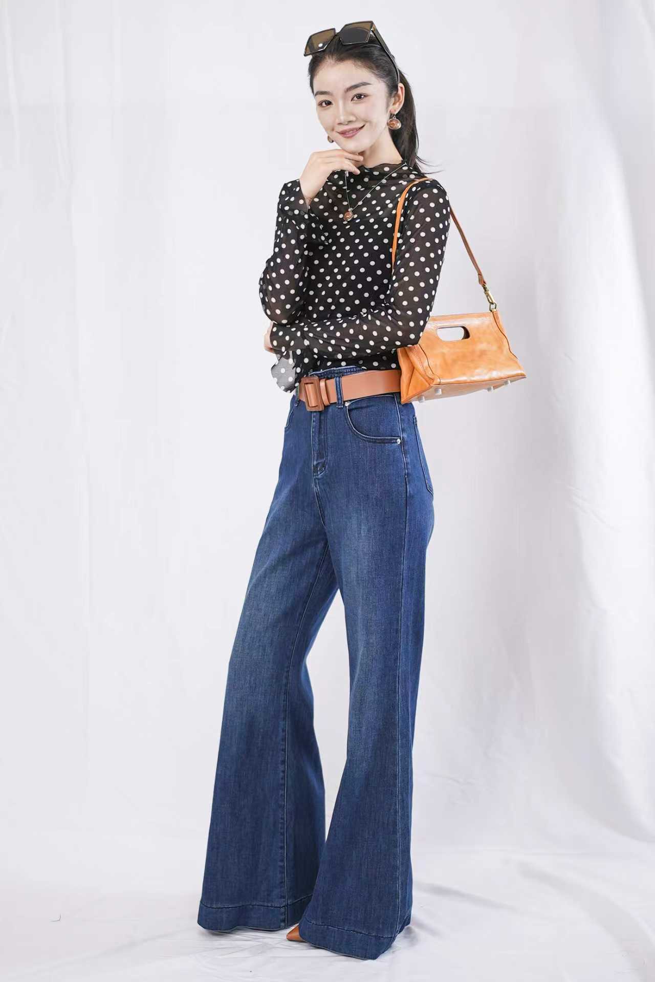 CHUN·「艾琳波点网衫」气质时尚休闲日常百搭简约显瘦慵懒感宽松