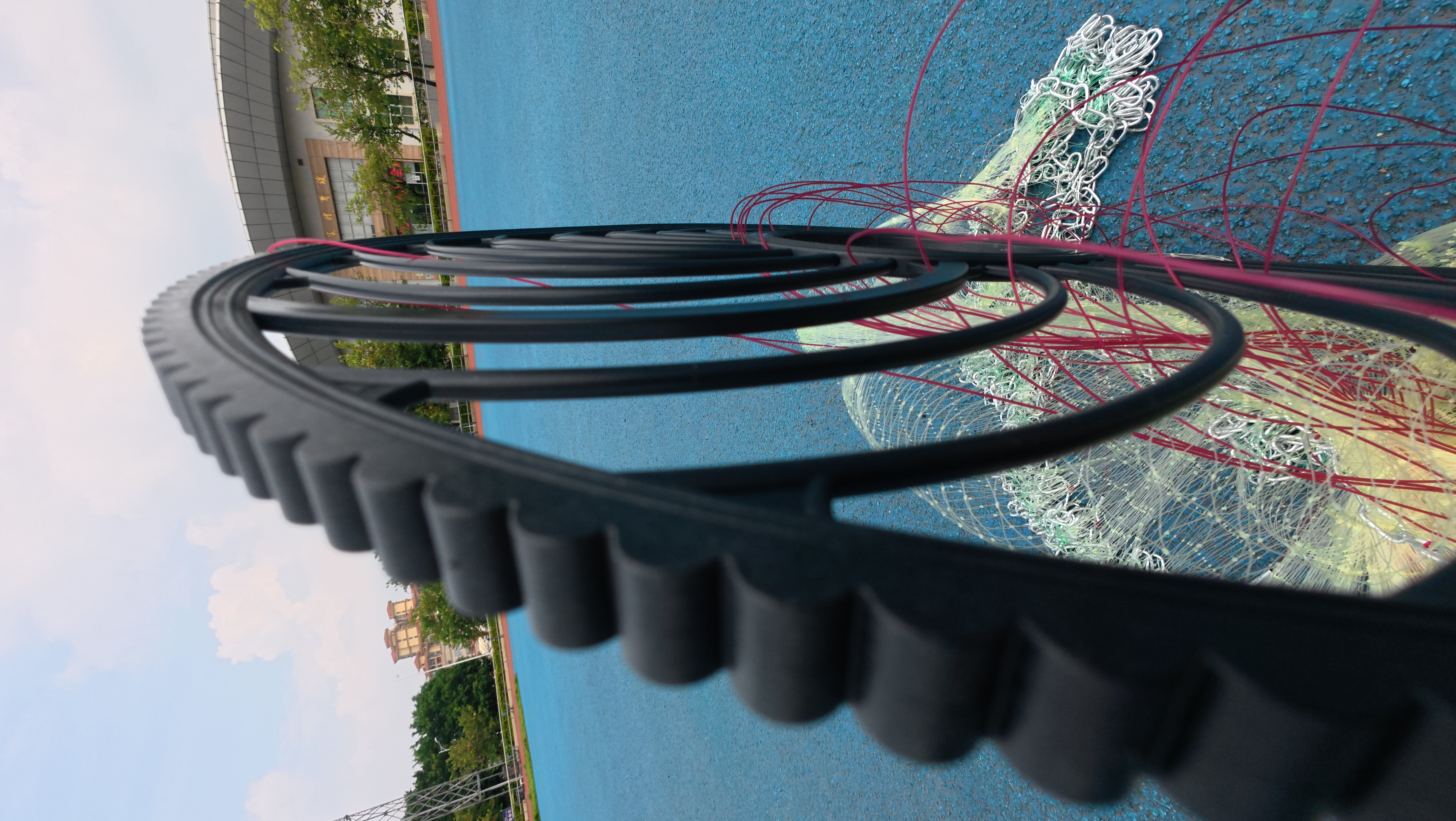 全新升级齿轮飞盘渔具捕鱼神器撒网飞盘网齿轮飞盘撒网