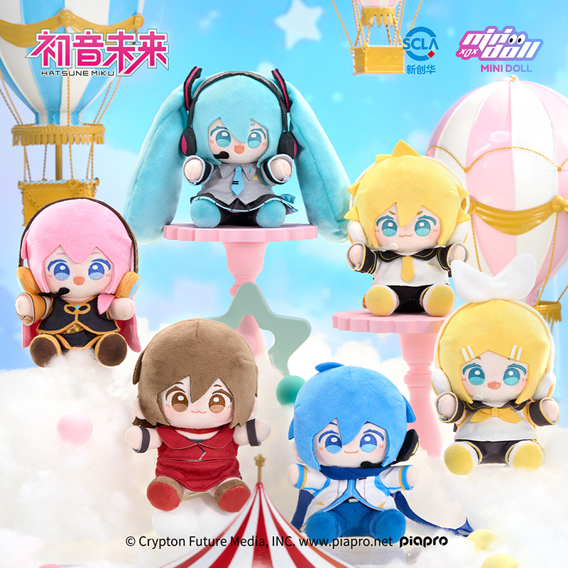 【MINIDOLL官旗店】初音未来WOW娃偶乐园Qbaby15cmQ宝娃娃