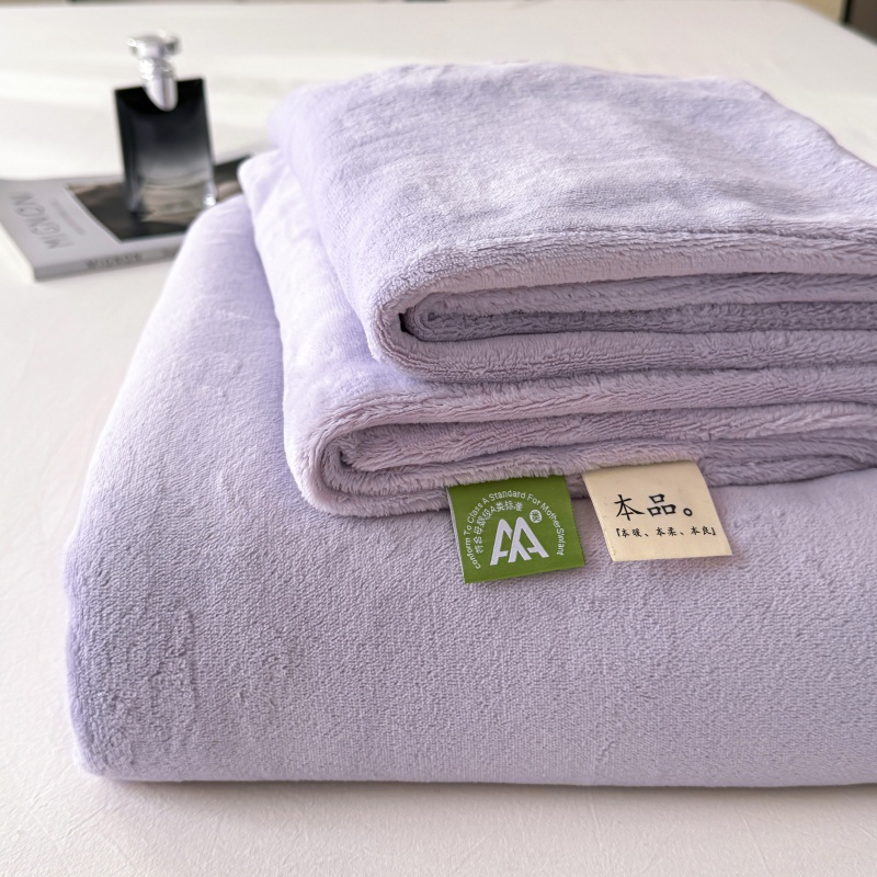 冬季牛奶绒床单单件新款加绒加厚法兰绒珊瑚绒宿舍单人被单毛绒毯