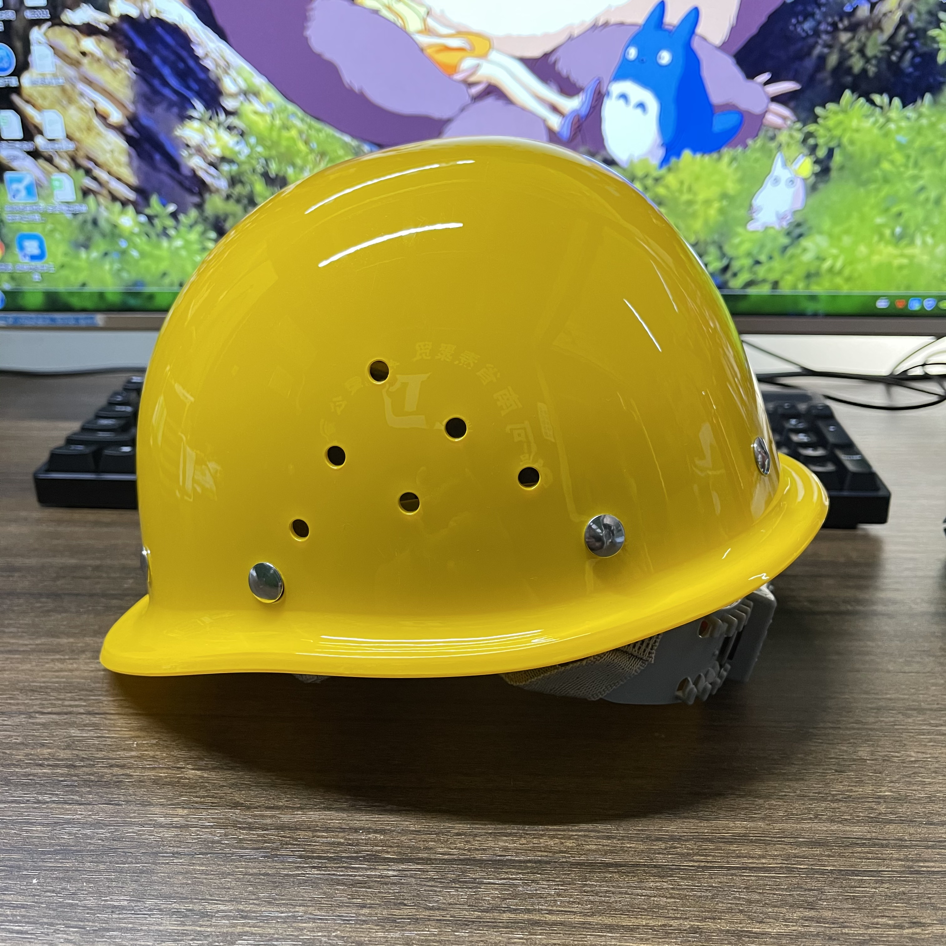 钢钉安全帽ABS国标透气建筑施工工人防护头盔（满10个免费印字）