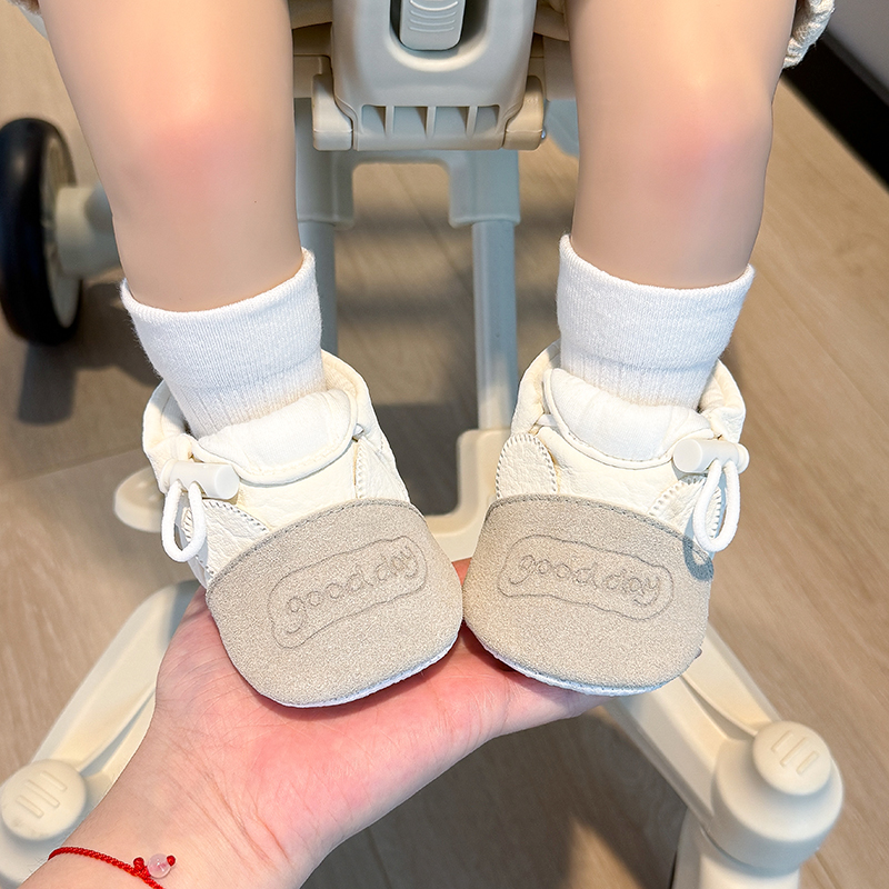 春秋0-1岁婴儿鞋好穿不掉鞋6-12个月小月龄宝宝软底鞋男女宝宝鞋