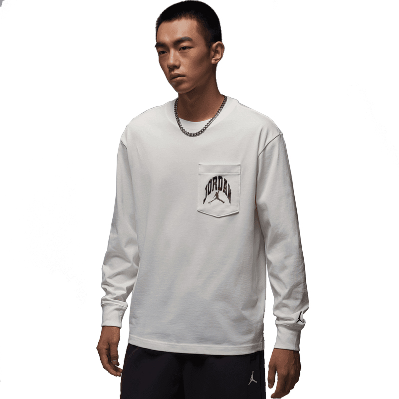 NIKE耐克男子AS M J BRK RLT LS POCKET CREW卫衣HV4568-133