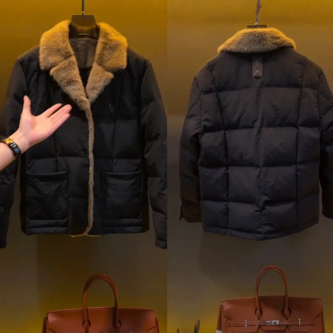 冬季潮流时尚百搭棉衣穿搭高奢男女同款棉服轻奢简约个性潮流小众