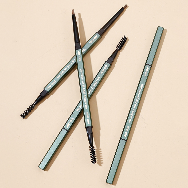 眉笔超细头防水长效持妆不脱色化妆师专用自然立体根根分明初学者