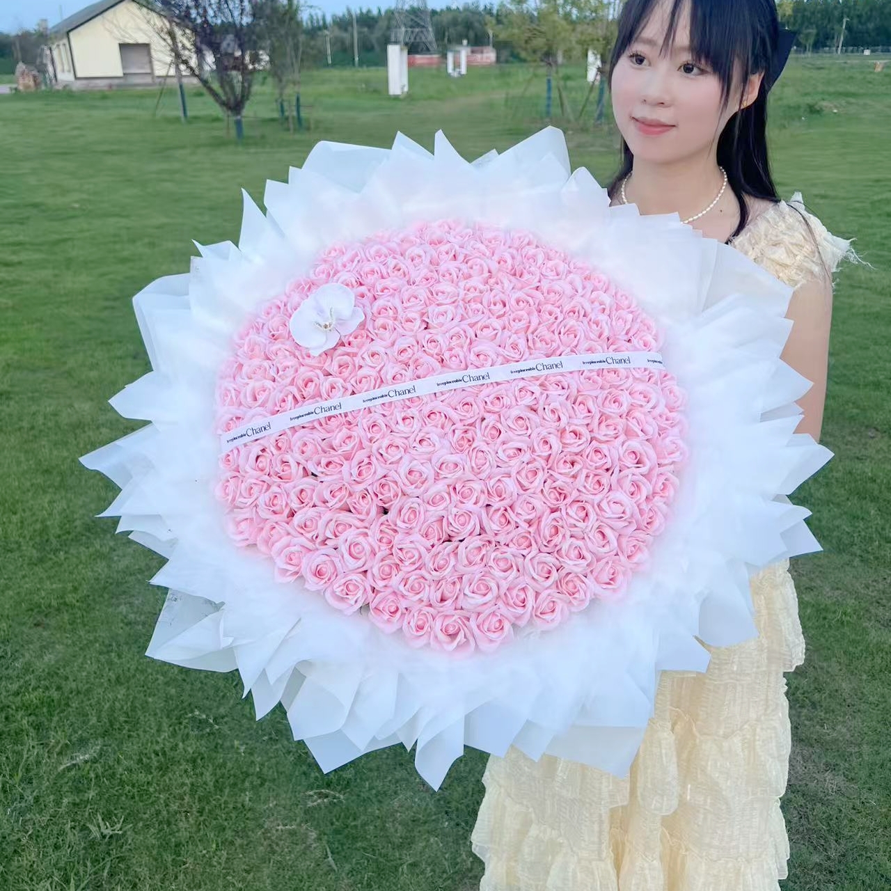 199朵七夕情人节礼物99朵香皂永生花玫瑰成品顺丰包邮送花到家