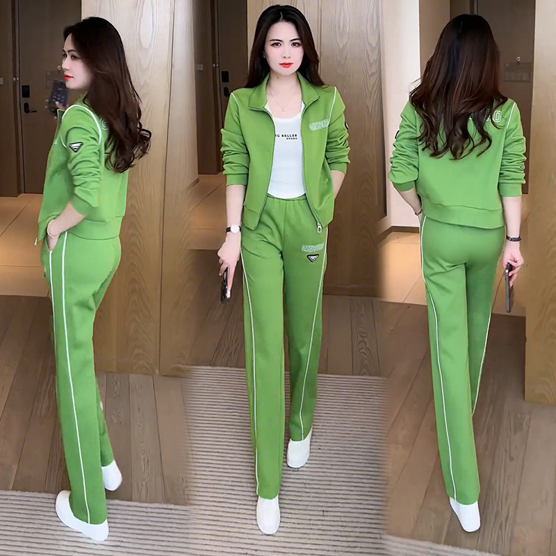 休闲运动套装宽松洋气显瘦秋装修身时尚气质休闲秋季女神范潮