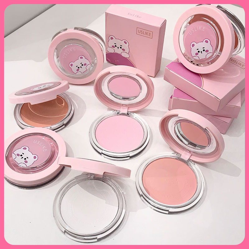 持久显白不脱妆遮瑕粉饼定妆散粉修容粉高颜不卡粉轻薄哑光