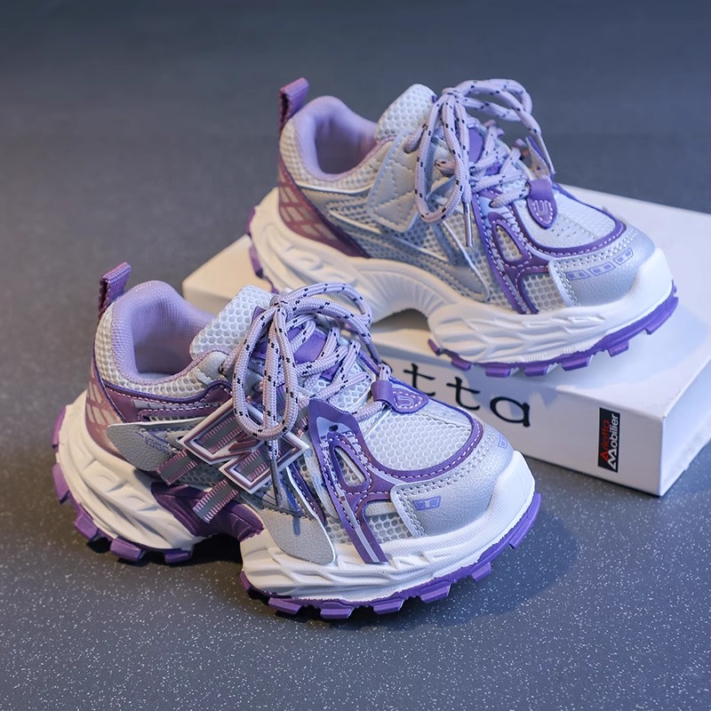 阿童木儿童运动鞋2025秋季新款轻便舒适女童鞋透气鞋子男童老爹鞋