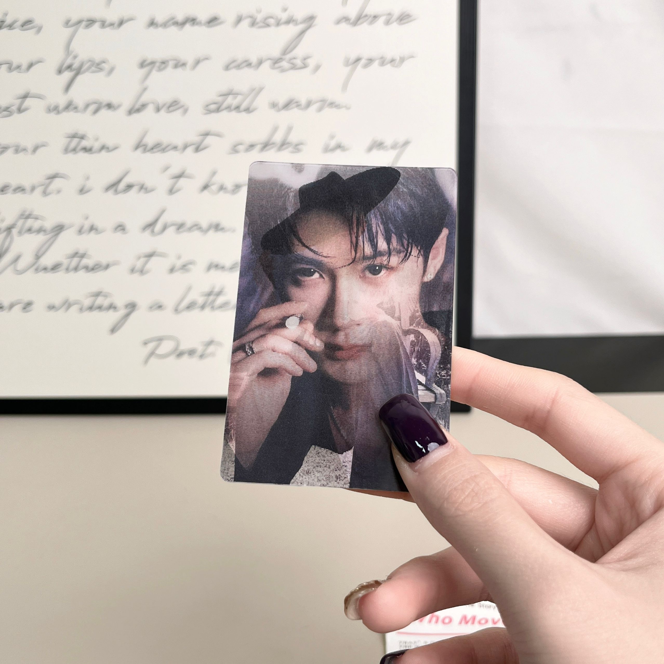 新款檀健次周边立体光栅卡片闪高颜值追星女孩偶像纪念品应援礼物