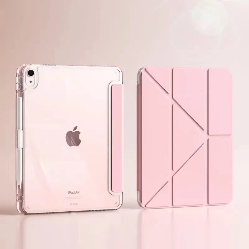 Y折简约纯色适用红米RedmiPadPro12.1寸平板保护套Pad SE笔槽防摔