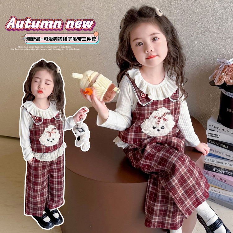 套装休闲春秋卡通动漫女童中小童