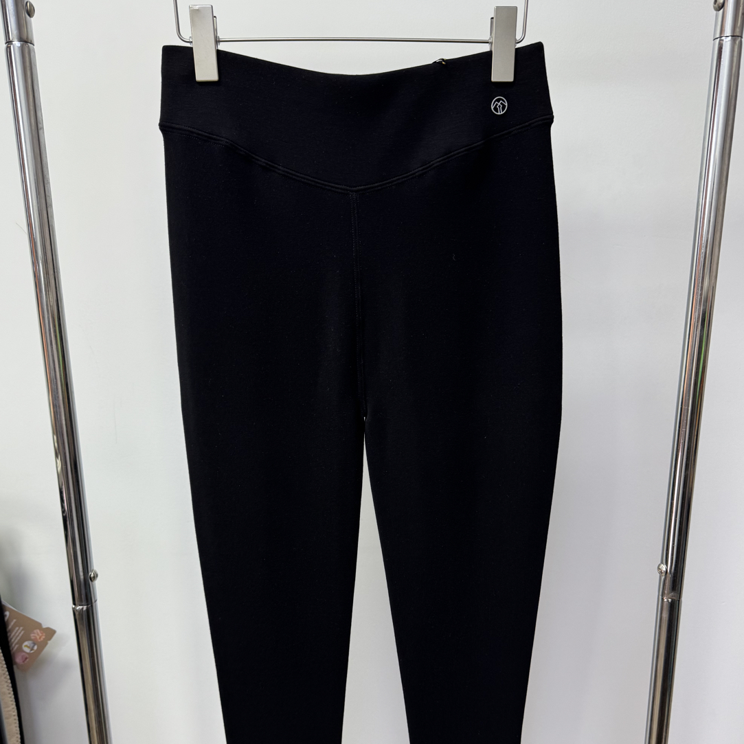 H8601-1女士打底外穿棉磨毛修身显瘦美腿裤小黑裤（350克