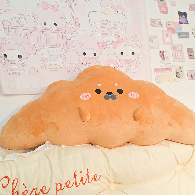 卡通动物床头枕睡觉夹腿枕可爱实用毛绒玩偶DD