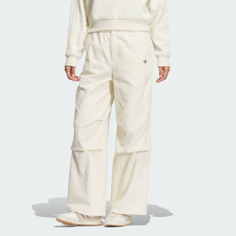 adidas三叶草STREET W PANT纯棉舒适经典灯芯绒裤 KS5958 KS5959