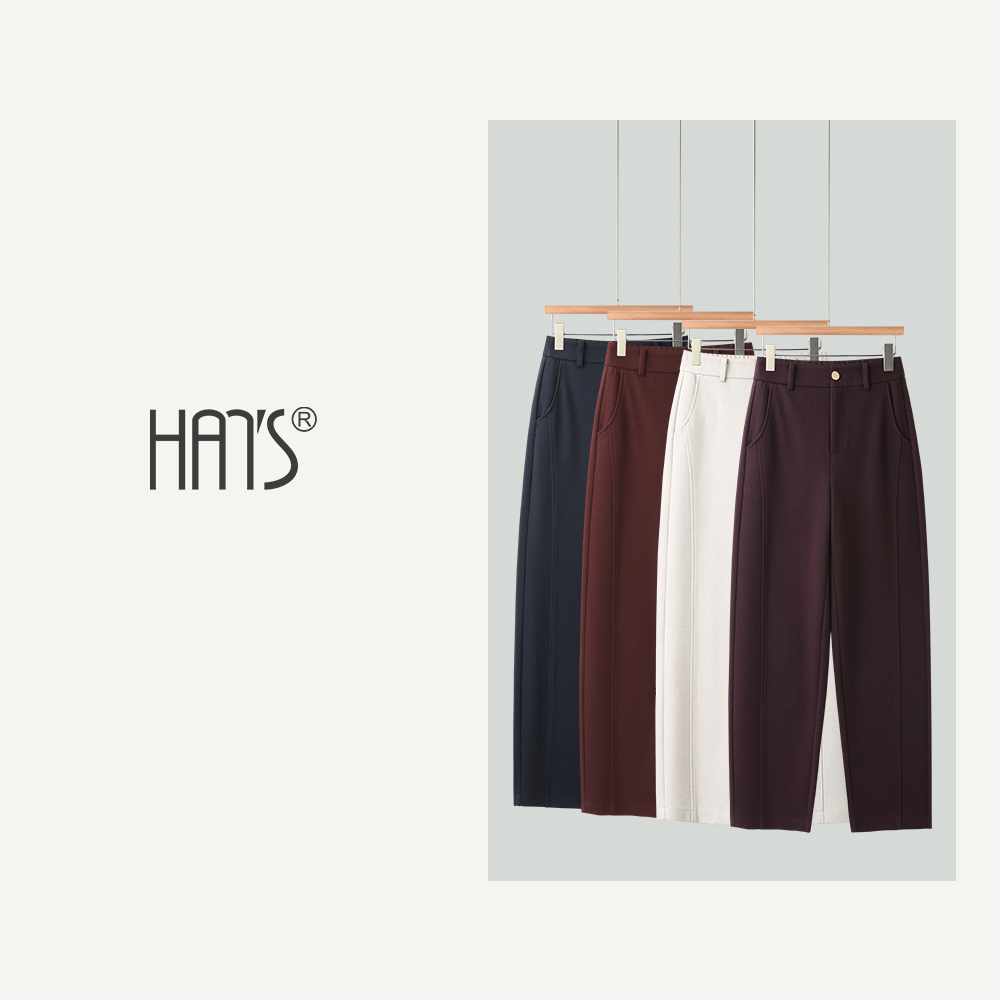 【爆款推荐】25年冬季绵羊毛显瘦休闲裤266003高级感气质百搭