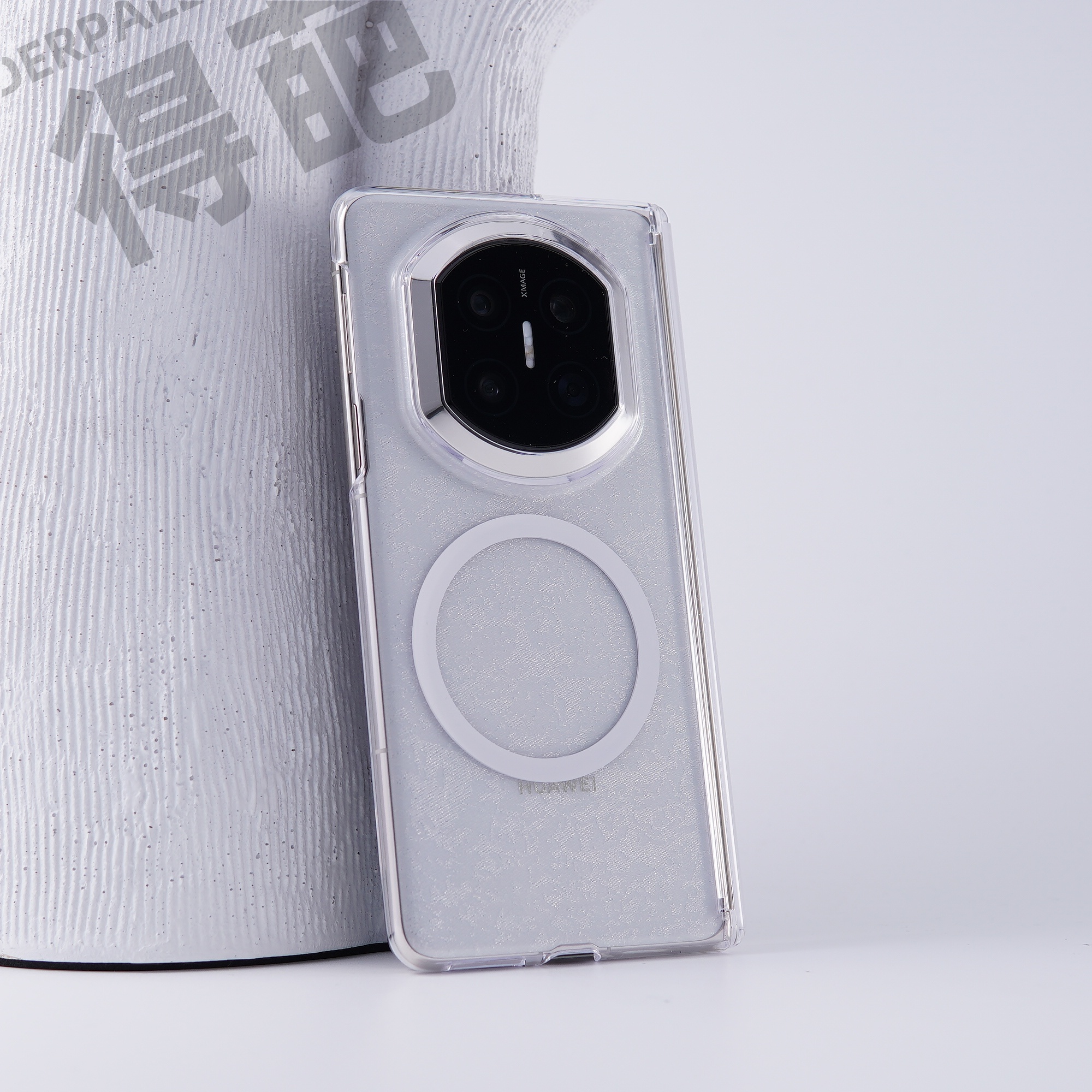 得葩适用华为Mate X7透明磁吸手机壳高透轻薄简约huawei保护套