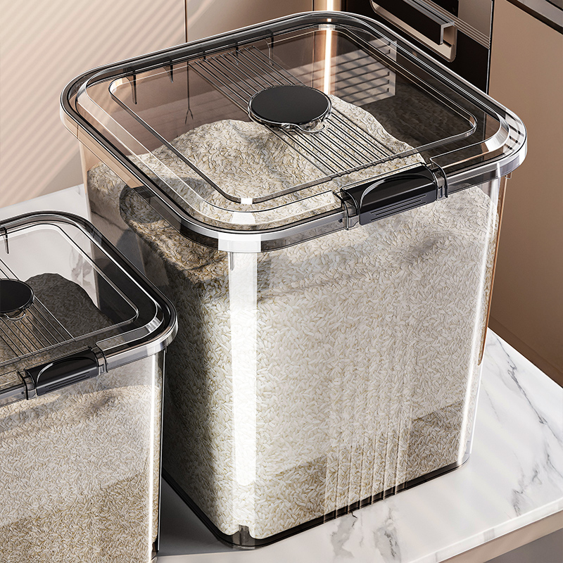 米桶家用2025新款食品级密封米缸防虫防潮装大米储米箱米粮收纳盒