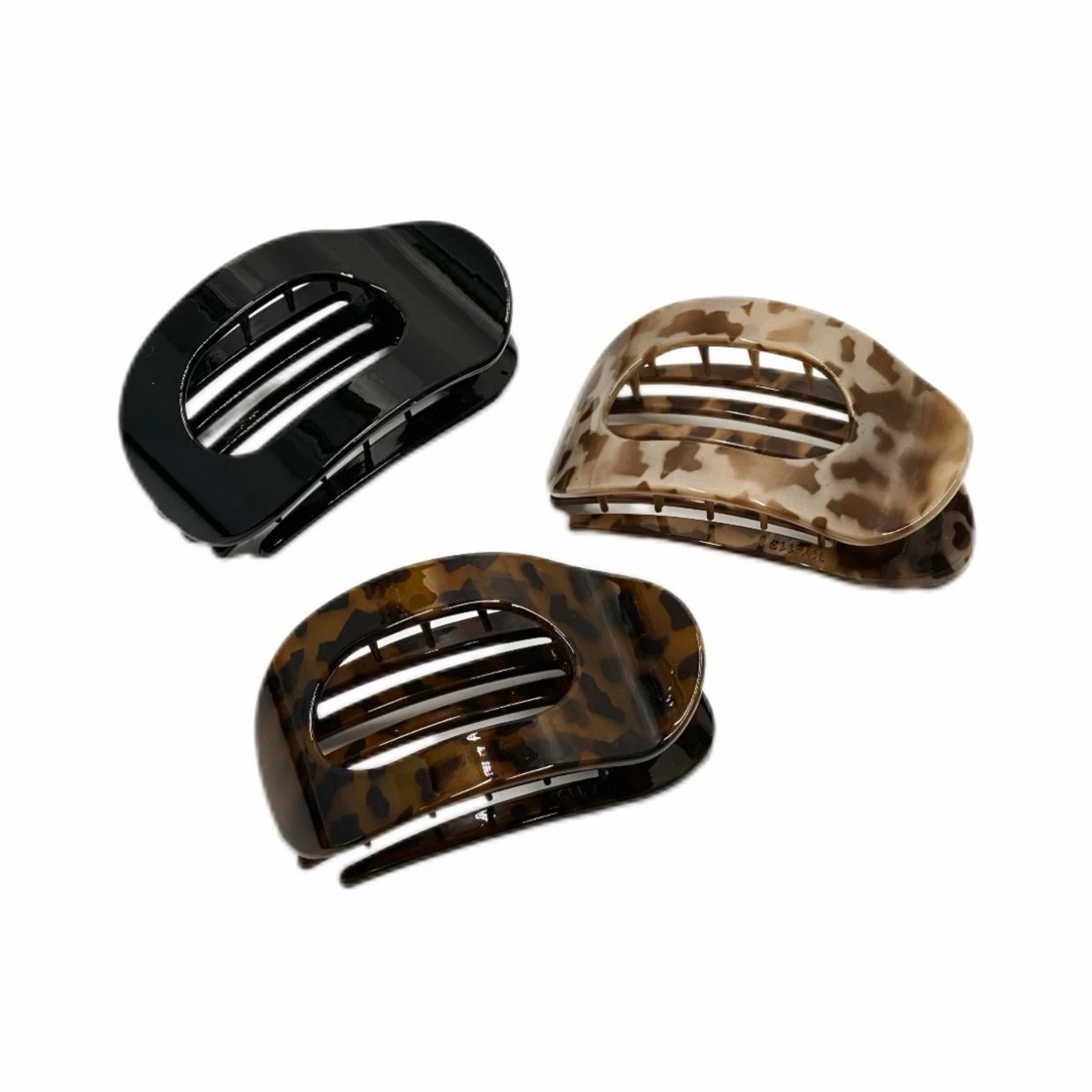 软齿舒适不硌头圆弧贝气质发夹壳夹后老勺夹简约发饰抓夹不伤发